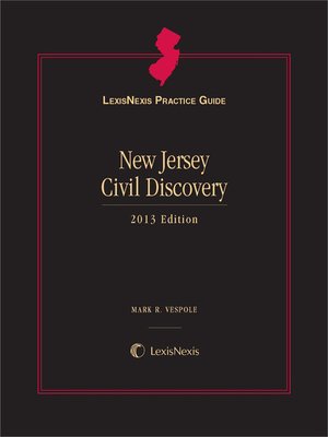 cover image of New Jersey Civil Discovery